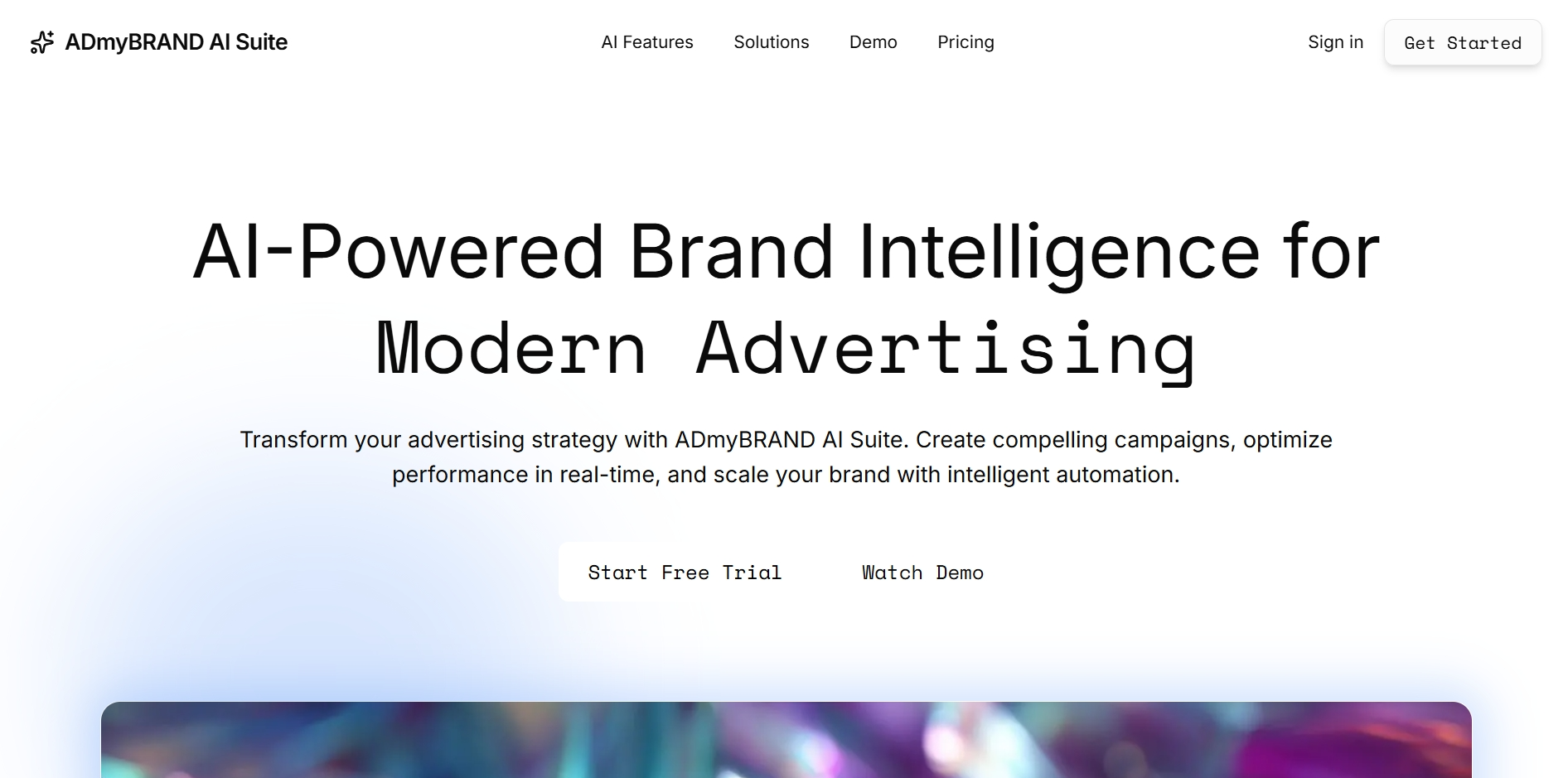 ADmyBRAND AI Suite Demo